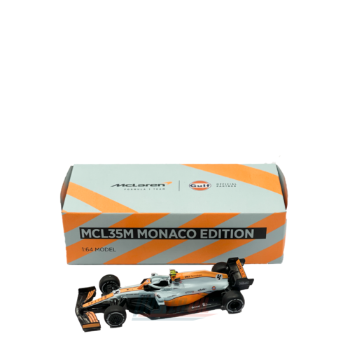 Gulf Racing 1:64 McLaren MCL35M Monaco Edition - 1