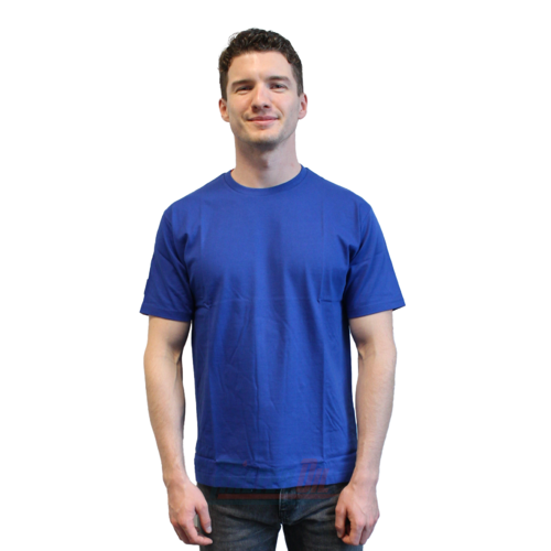Gulf Tshirt Blauw Logo Arm L