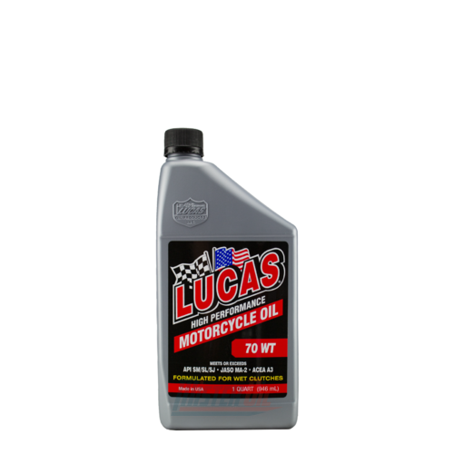 Lucas Oil Motorcycle Oil (40714) - 1