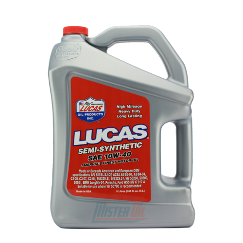 Lucas Oil Semi-Synthetic Motor Oil (10300)