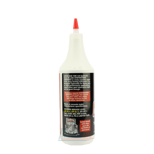Lucas Oil Synthetic Gear Oil (40121) - 3