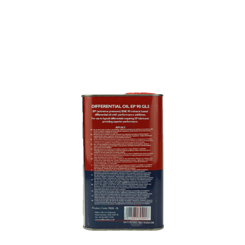 Millers Oil Classic Pistoneeze Differential Oil EP GL5 - 2