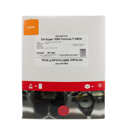 Mobil Super 3000 Formula P (Bag-In-Box)