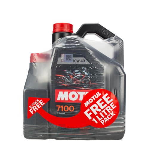 PROMO - Motul 7100 4T 10W40 4+1L GRATIS - 3