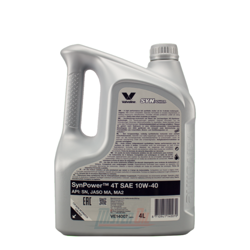 Valvoline Synpower 4T - 2
