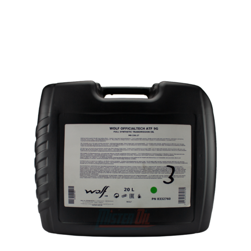 Wolf Officialtech ATF 9G